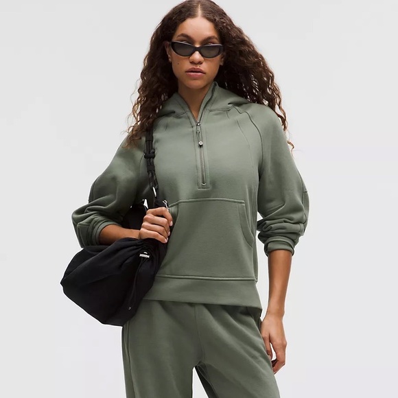 lululemon athletica Tops - Lululemon Scuba Funnel Neck Half Zip